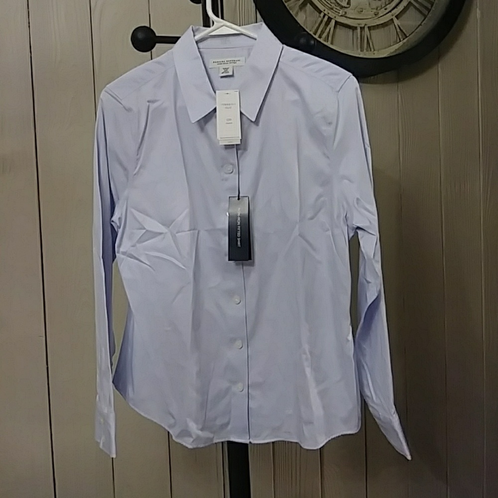 Sold! Banana Republic Light Blue Non-Iron shirt